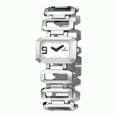 Orologio donna Festina quadrato white Cream F16306/1