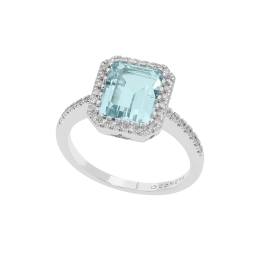 Anello Comete Acquamarina ANQ339