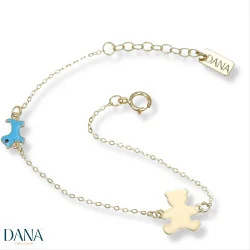 Bracciali Dana Baby orso e cane BRBFC16OGSUL13E2