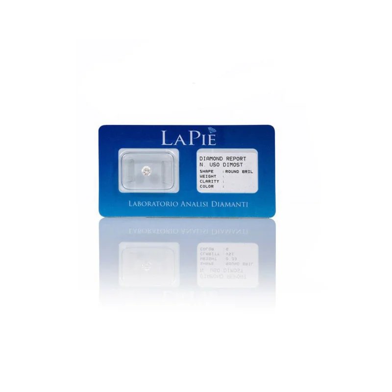 Diamanti Diamante Blisterato Colore F Certificato BLPF