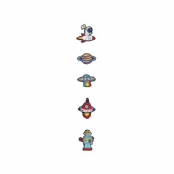 HipHop Pintastic Space explorer HWU1289 - orola 2