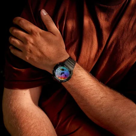 Casio G-shock Iridescent Color "CasiOak" GA-2100SR-1AER - orola