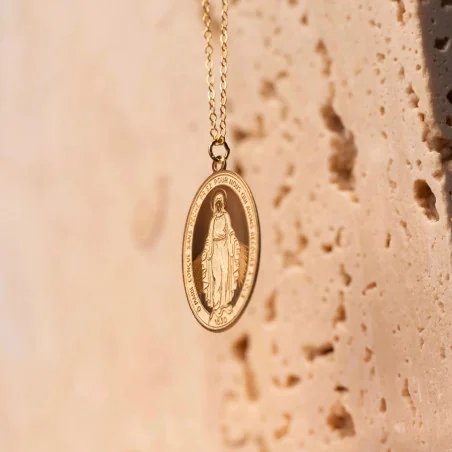 Collane Dana Gratia con Madonna Miracolosa CLDSE12OGL42E3