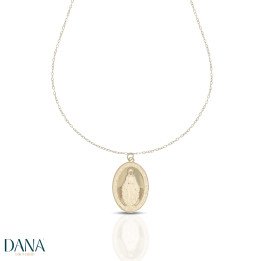 Collane Dana Gratia con Madonna Miracolosa CLDSE12OGL42E3
