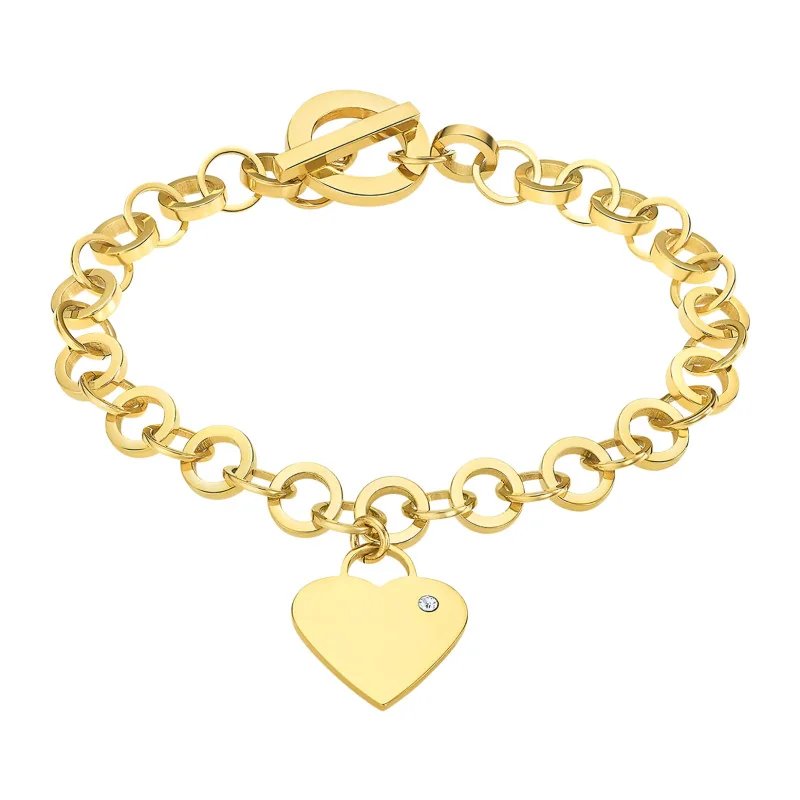 Bracciali Lotus Style Catena cuore LS2271-2/2