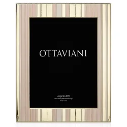 Portafoto Ottaviani Righe Cipria 3020D - orola