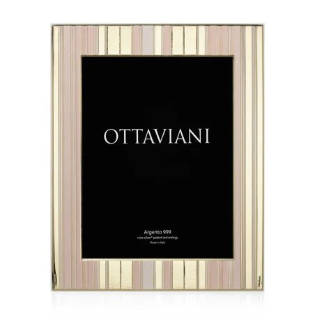 Cornici Portafoto Ottaviani Righe Cipria 3020AD