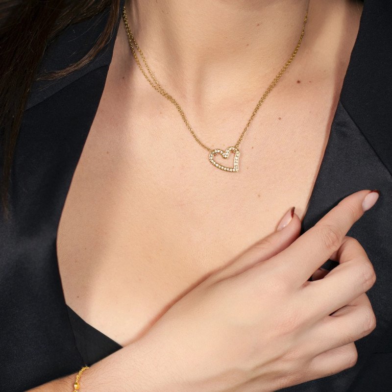 Collana Lotus Style Cuore LS2556-1/2
