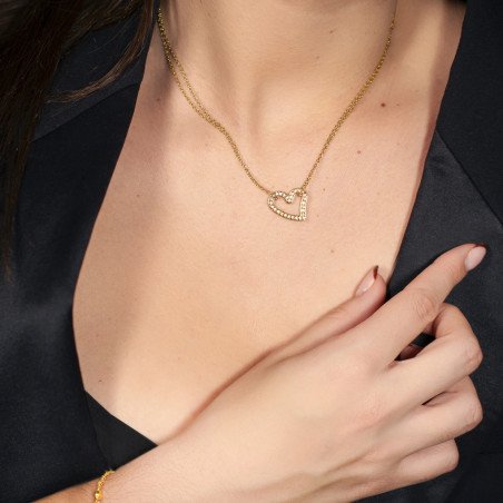 Collana Lotus Style Cuore LS2556-1/2