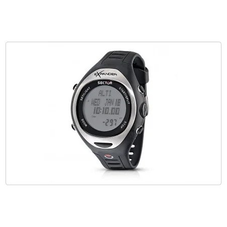 Orologio Sector Expander Cardio Nero e Grigio