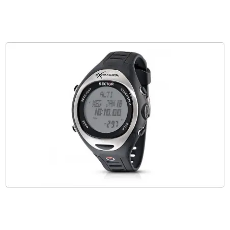 Orologio Sector Expander Cardio Nero e Grigio
