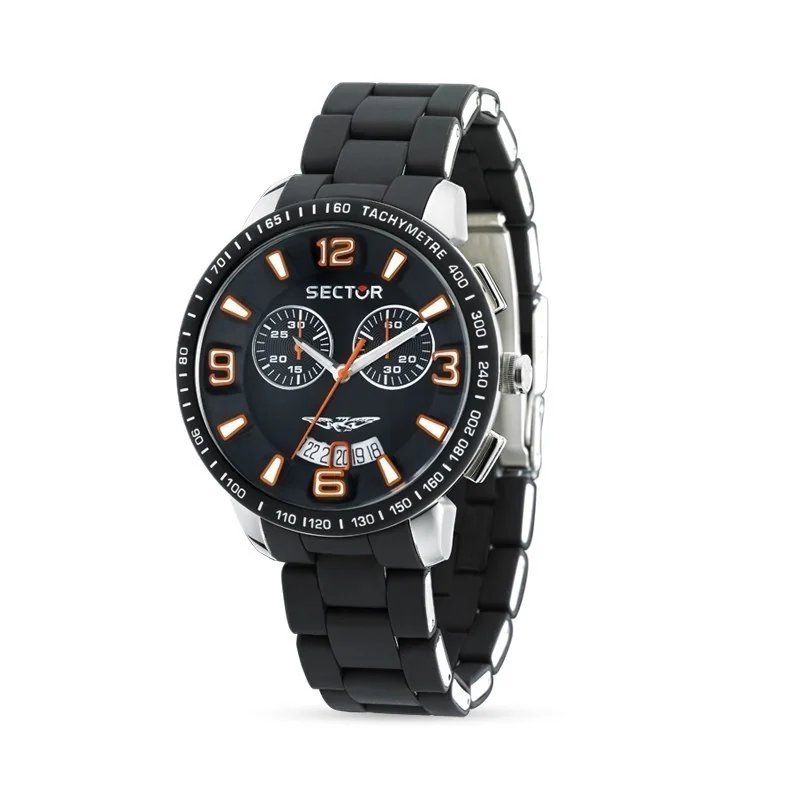 Orologio Sector Marine chrono Nero e Rosso R3273619001