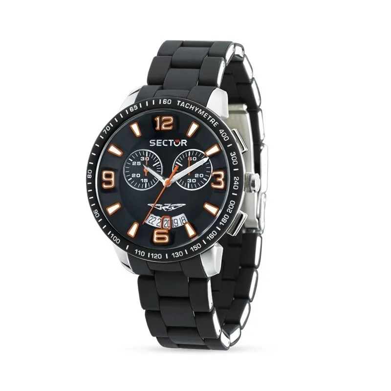 Orologio Sector Marine chrono Nero e Rosso R3273619001