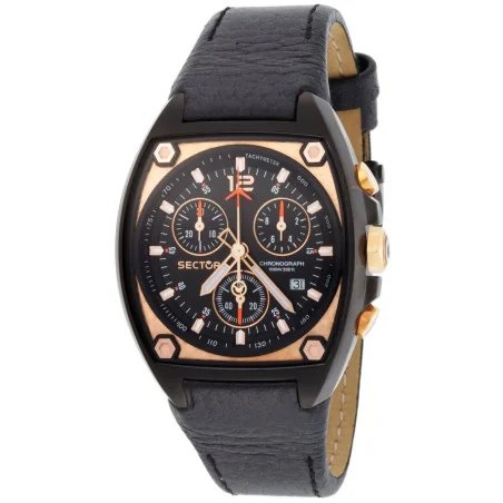 Orologio Sector cronografo 50 Nero e oro r3251992227
