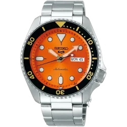 Seiko 5 Sport Orange Sunset SRPD59K1 - orola.it