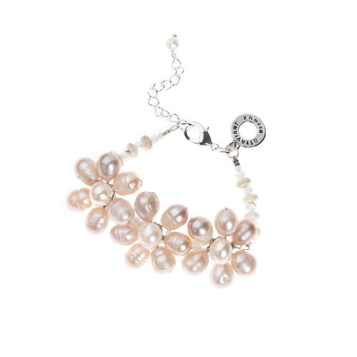 Bracciale Ottaviani con perle e cristalli 470692