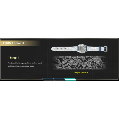 Orologi Seiko 5 Sport Street Fighter CHUN-LI SRPF17K1