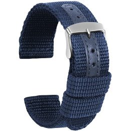 Ricambi Cinturino Nylon blu 22mm nylb22mm