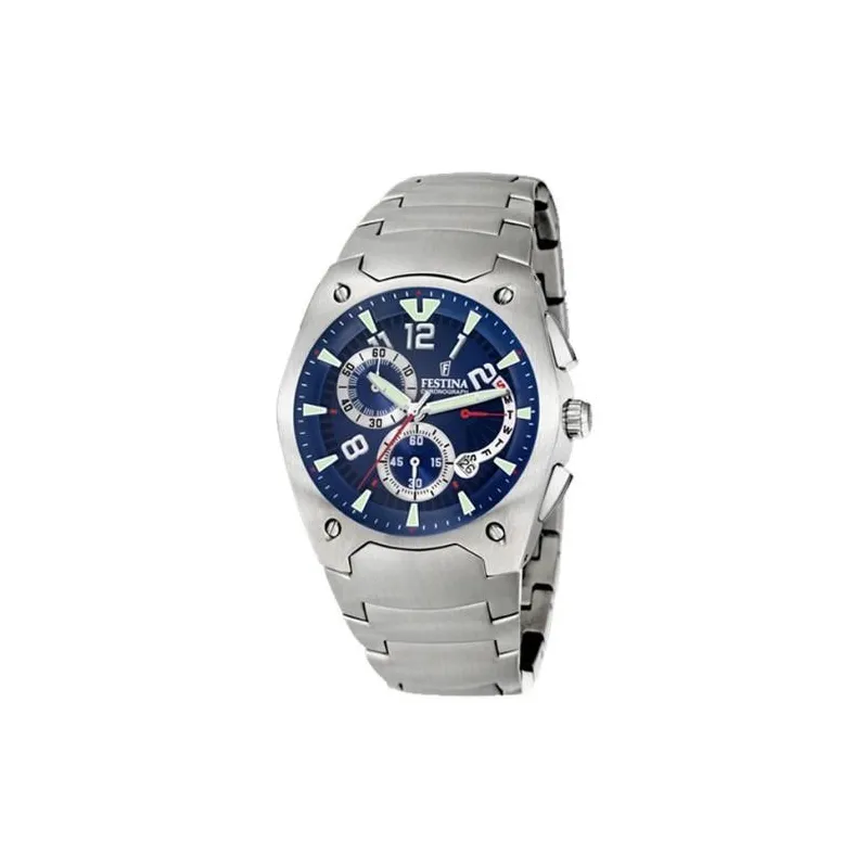 Orologio Festina crono datario blu F6719/B - orola.