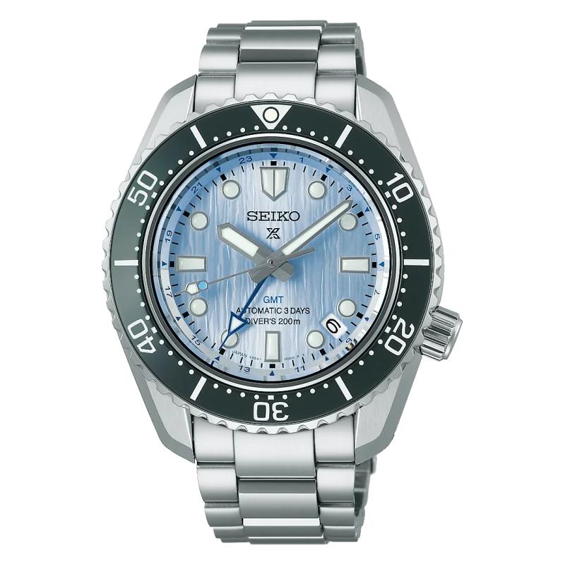 Orologi Seiko ‘Glacier blue’ Marinemaster 200 GMT Limited