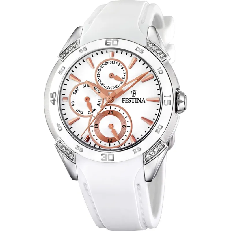 Orologio donna Festina Ceramic indice ramati F16394/3 - orola