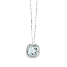 Collana Comete Acquamarina GLQ266