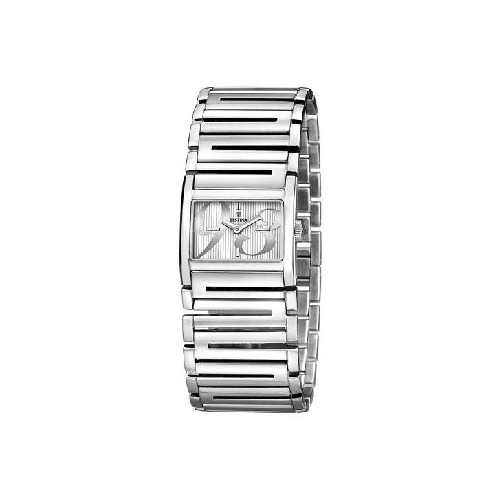 Orologio donna Festina braccialato stretto bianco